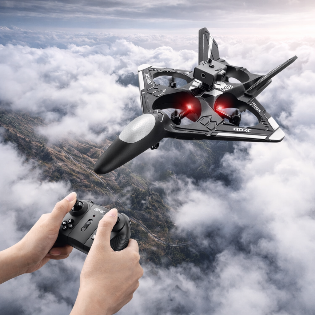 RC Airplane Fighter EPP Foam RC Plane Toy With 2.4 GHz Remote Control