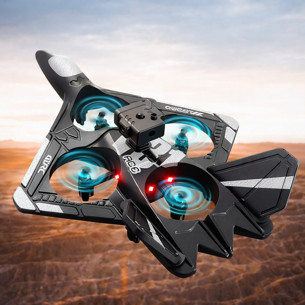 RC Airplane Fighter EPP Foam RC Plane Toy With 2.4 GHz Remote Control