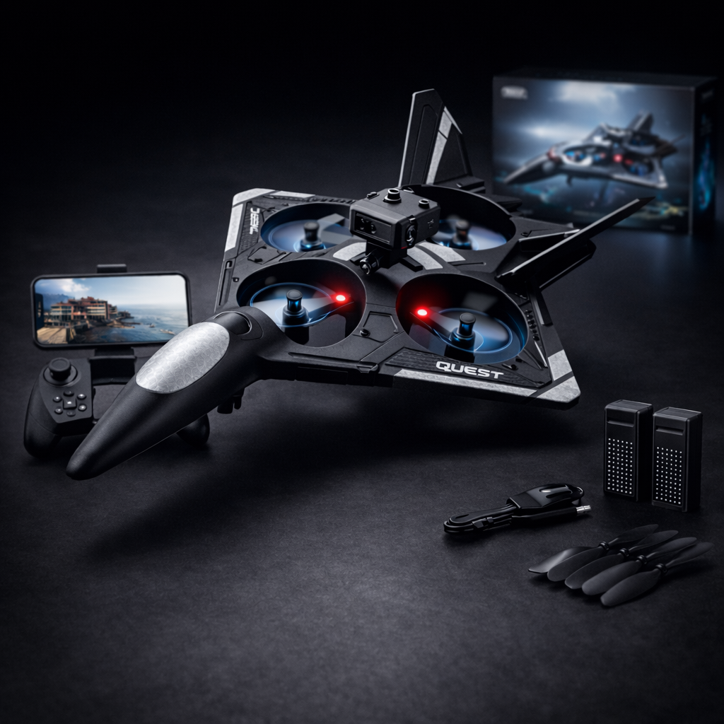 RC Airplane Fighter EPP Foam RC Plane Toy With 2.4 GHz Remote Control