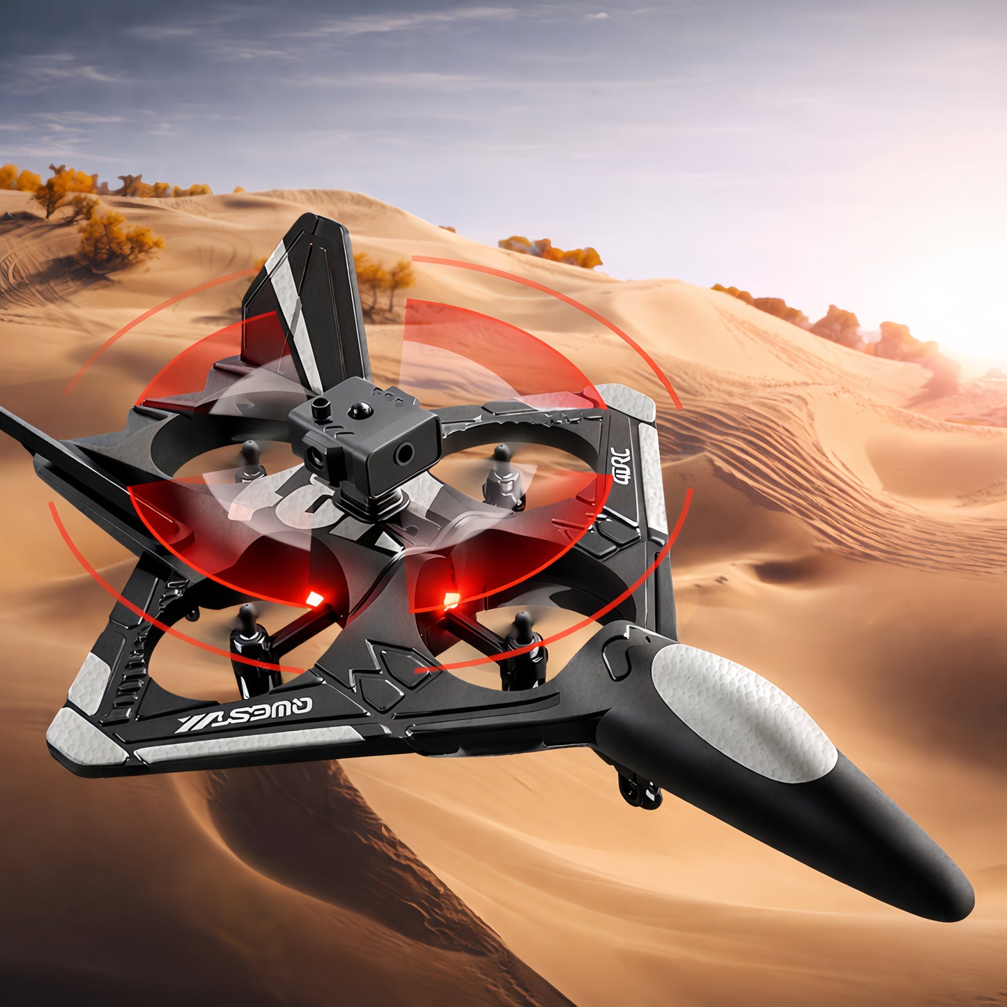 RC Airplane Fighter EPP Foam RC Plane Toy With 2.4 GHz Remote Control